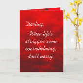 Het romantische Wenskaart van de Vrouw Kaart (Gele Bloem)