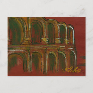 het Romeinse ammentheater in Arles Briefkaart