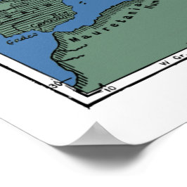 Het Romeinse Rijk in zijn grootst Poster