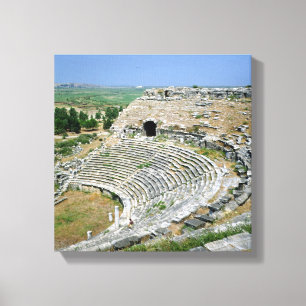 Het Romeinse theater, 1e-2e eeuw AD Canvas Afdruk
