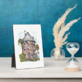 Het ronde huis fotoplaat (Zijkant)