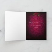 Het rood nam & de Paarse Kaart van het Moederdag (Binnen)