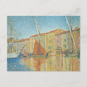 Het roodbruin van Paul Signac,  Pointillisme Briefkaart