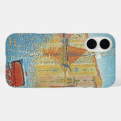 Het roodbruin van Paul Signac,  Pointillisme Case-Mate iPhone Case (Achterkant (horizontaal))