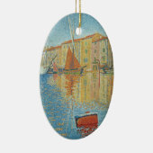 Het roodbruin van Paul Signac,  Pointillisme Keramisch Ornament (Rechts)