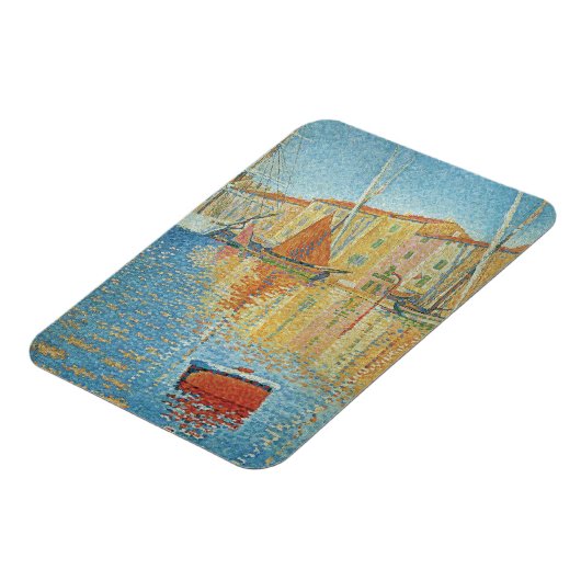 Het roodbruin van Paul Signac, Pointillisme Magneet (Linkerzijde)