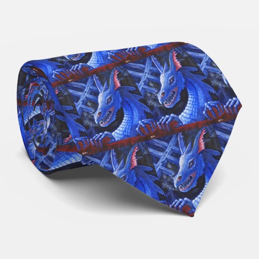 Het roofdier stropdas (Opgerold)