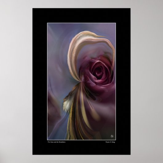 Het Roos en het Headdress Poster (Voorkant)