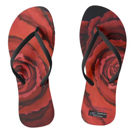 Het Roos flip door Rosanne Coty Teenslippers (Voetbed)