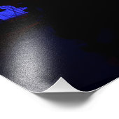 Het Roos Foto Afdruk (Hoek)