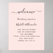 Het roos goud van het programma van de weddenschap poster (Voorkant)