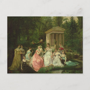 Het Roos Malmaison, c.1867 Briefkaart