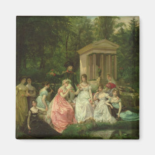 Het Roos Malmaison, c.1867 Magneet