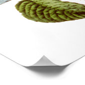 Het Roos Moss -  Kunst Poster (Hoek)