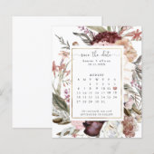 Het Roos van de Post bewaart de Datum Kalender bro (Voorkant / Achterkant)