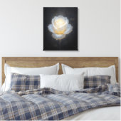 Het Roos van Getuige Canvas Afdruk (Insitu (Slaapkamer))