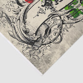 Het Roos van Parijs Tissuepapier (Detail)