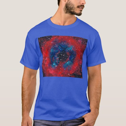 Het Rosette Nebula T-shirt (Voorkant)