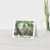 Het rouwen de Kaart van de Groet of van de Nota (Achterkant)