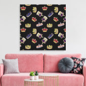 Het Royal Crowns Canvas Afdruk (Insitu (Woonkamer))