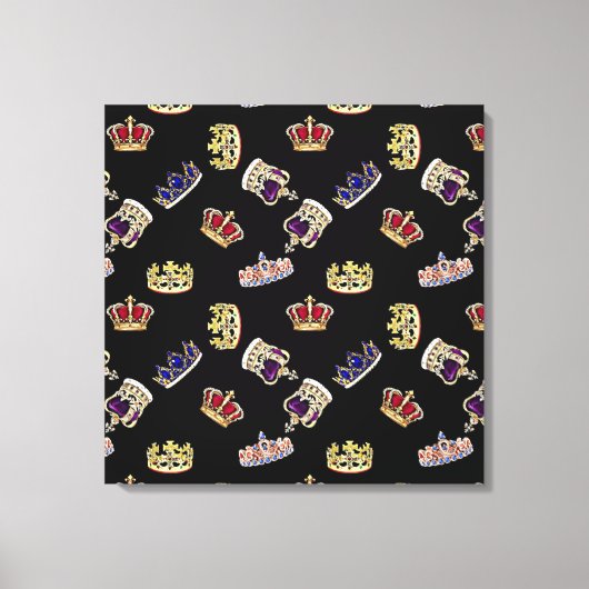 Het Royal Crowns Canvas Afdruk (Voorkant)