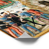 Het Royal Entry Festival van Henri II in Poster (Hoek)