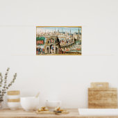 Het Royal Entry Festival van Henri II in Poster (Keuken)