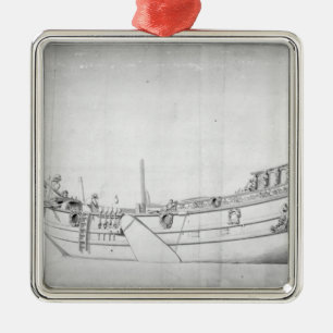 Het Royal Yacht "Mary" Metalen Ornament