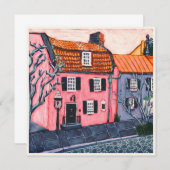 Het Roze Huis op de Chalmers St. (Voorkant / Achterkant)