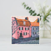 Het Roze Huis op de Chalmers St. (Staand voorkant)