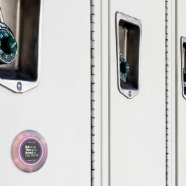 Het roze Lichte Bericht van de Ring van de Wolk Ma Magneet