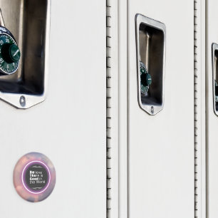 Het roze Lichte Bericht van de Ring van de Wolk Ma Magneet