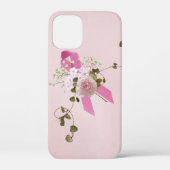 Het roze lint met klimop Case-Mate iPhone case (Achterkant)