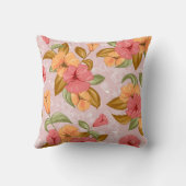 Het roze Memento van het Huwelijk van de Lente Kussen (Achterkant)