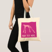 Het roze Moderne Tas van Paarden (Voorkant (product))