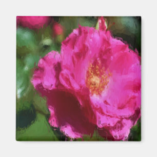 Het roze nam de Magneet van de Bloem van de