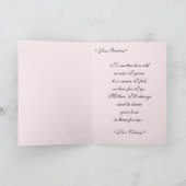 Het roze nam voor Mamma toe Kaart (Binnen)