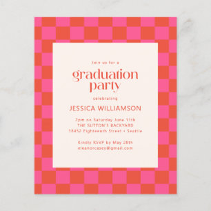 Het roze Oranje Afstuderen van het Controlebord va