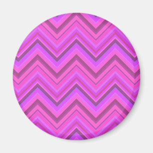 Het roze patroon van de strepenzigzag magneet