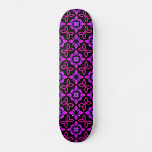 Het roze Skateboard van het Patroon