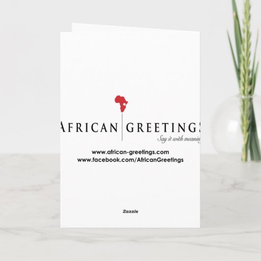 Het roze Succes van de Lelie Kaart (Achterkant)