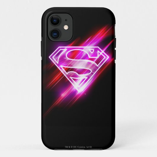 Het Roze van Supergirl Case-Mate iPhone Case (Achterkant)