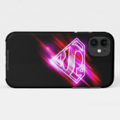 Het Roze van Supergirl Case-Mate iPhone Case (Achterkant (horizontaal))