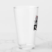 Het Rugby Rant Pint Glass Glas (Rechts)