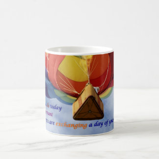 Het ruilen van een Dag van Uw Mok van de Koffie va
