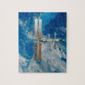 Het ruimtestation legpuzzel (Verticaal)