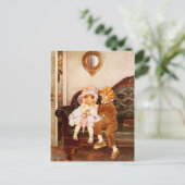 Het Runaway Couple Briefkaart (Staand voorkant)