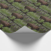 Het runnen van Buffalo & Bos, het Ontwerp van de b Cadeaupapier (Hoek)