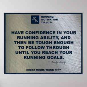 Het runnen van Motivation Tip #034 Poster