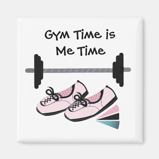 Het runnen van schoenen met Barbell Magneet (Voorkant)